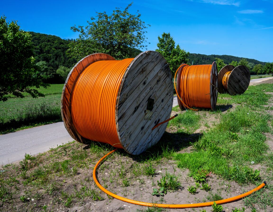dustra-bau.at – Glasfaserkabelverlegung (Trasse 3 km · Niederösterreich)